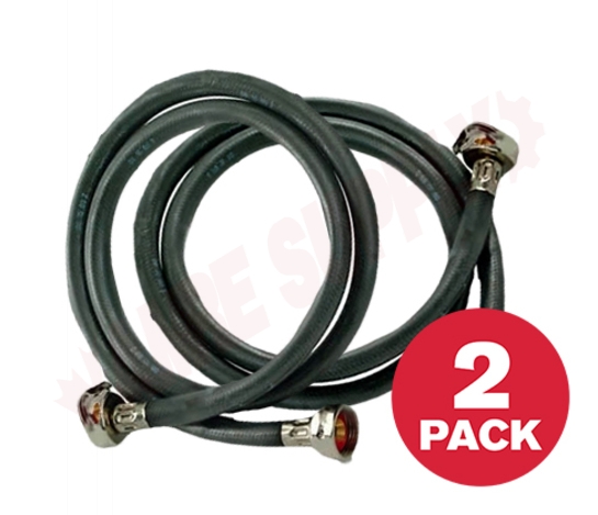 Photo 1 of 5304497363 : Frigidaire 5304497363 Washer Smart Choice Rubber Fill Hose, 4', 2/Pack