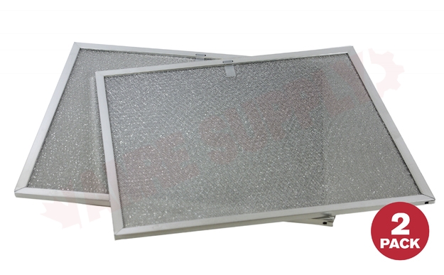 Photo 1 of BPS2FA30 : Broan Nutone Micromesh Range Hood Aluminum Grease Filter, 2/Pack, 11-7/8 x 14-3/8 x 3/8