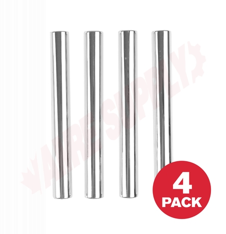 Photo 1 of 1119 : Oatey Plastic Sleeves, Chrome Plated, 4/Pack