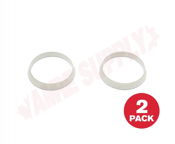 Photo 1 of ULN439A : Master Plumber 1-1/2 Tapered Poly Slip Joint Washers, 2/Pack