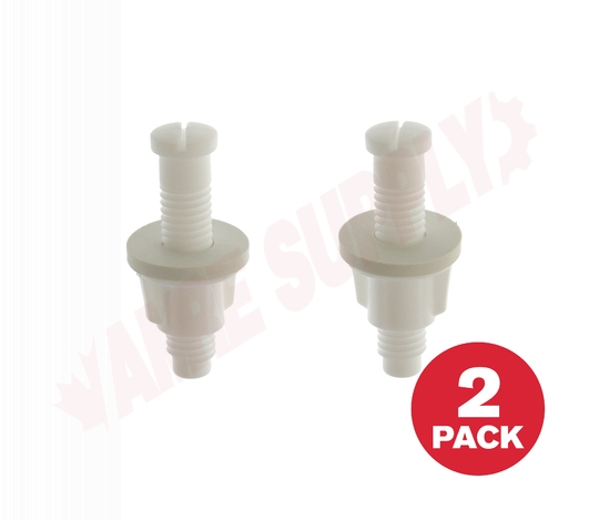 Photo 1 of ULN260B : Master Plumber Universal Toilet Seat Bolts with Nuts & Washers, 2/Pack
