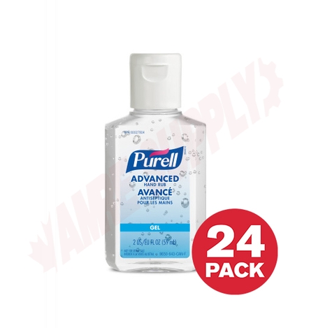 Photo 1 of 9650-24 : Purell Advanced Portable Hand Sanitizer, 2oz, 24/Pack