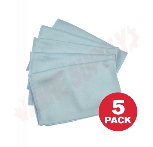 Photo 1 of 605 : AGF Ultrafibre Microfiber Hand Cloth, Delicate Surface, 5/Pack