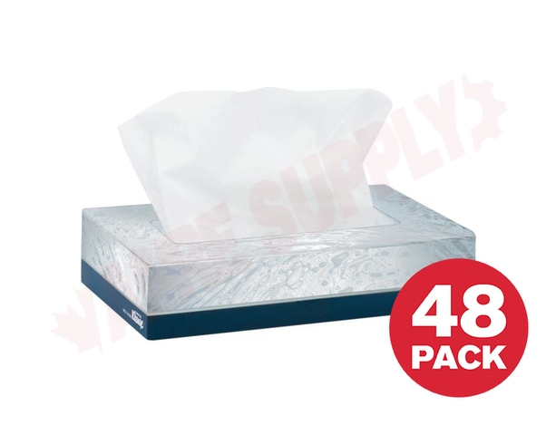 Photo 1 of 21195 : Kleenex Facial Tissue Junior, 2 Ply, 65 Sheets/Box, 48 Boxes/Case