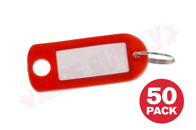 Photo 1 of KL980/50RED : Perry Blackburne Key Tags, Red, 50/Pack