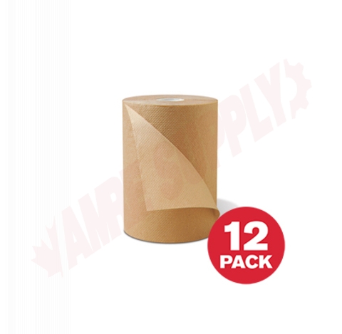Photo 1 of 01842 : Metro Hardwound Towel Roll, Brown, 600 ft/Roll, 12 Rolls/Case