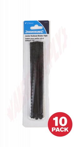 Photo 1 of 537271 : Silverline Junior Hacksaw Blades, 6, 10/piece