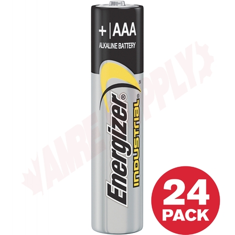 Photo 1 of EN92 : Energizer Industrial Alkaline AAA Batteries, 24/Pack