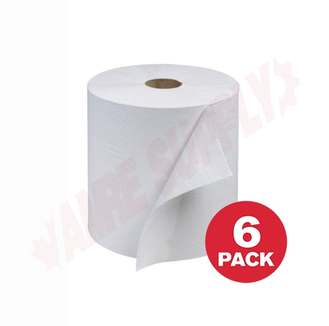 Photo 1 of RB800 : Tork Advanced Hardwound Towel Roll, White, 800 ft/Roll, 6 Rolls/Case