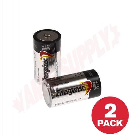Photo 1 of E93BP-2 : Energizer MAX Alkaline C Batteries, 2/Pack