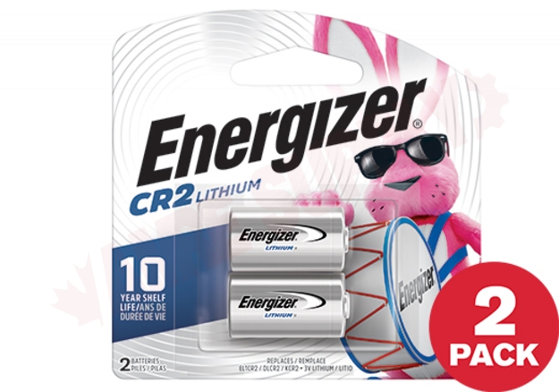 Photo 1 of EL1CR2BP2 : Energizer CR2 Lithium Batteries, 2/Pack