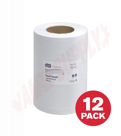 Photo 1 of 121225 : Tork Advanced Centerfeed Mini Hand Towel, 2 Ply, 266 Sheets/Roll, 12 Rolls/Case