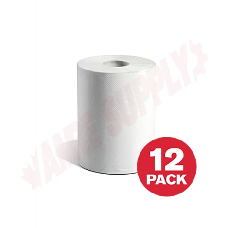 Photo 1 of 01600 : White Swan Hardwound Towel Roll, White, 500 ft/Roll, 12 Rolls/Case