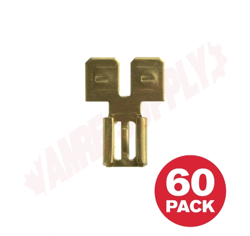 Photo 1 of P-DMF-F : WiringPro Double Male-Female Adapter Terminals, 60/Package