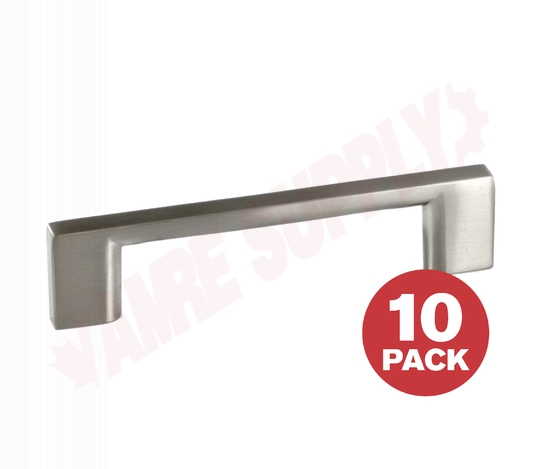 Photo 1 of DP816096195 : Richelieu Contemporary Metal Handle Pulls, Brushed Nickel, 10/Pack
