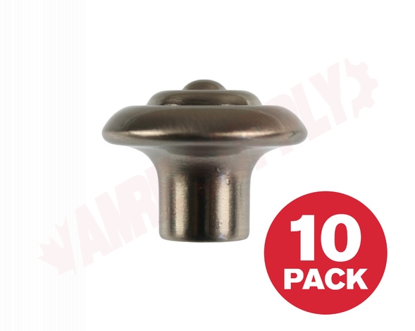 Photo 1 of DP2391132195 : Richelieu 1-1/4 Classic Knob, Brushed Nickel, 10 Pack