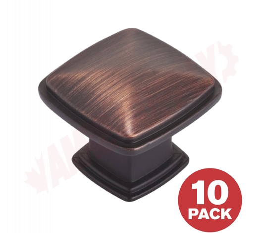 Photo 1 of DP81091BORB : Richelieu Transitional Metal Knobs, Brushed Oil Rubbed Bronze, 10/Pack
