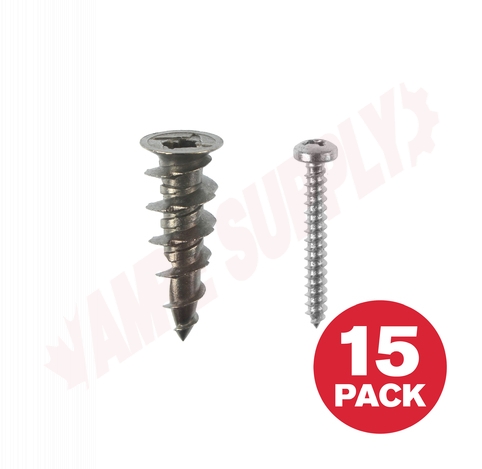 Photo 1 of MA8LVMX : Reliable Fasteners Metal Anchor, #8 x 1-5/8, 15/Pack
