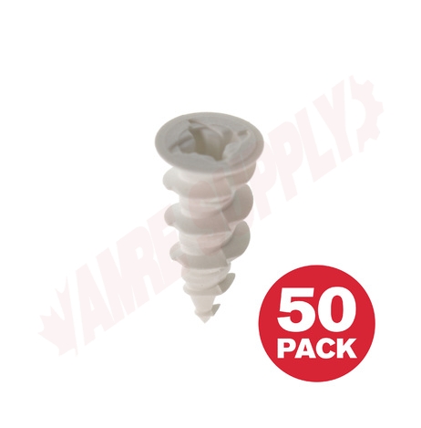 Photo 1 of NA6SVP : Reliable Fasteners Nylon Anchor, #6 x 1-1/8, 50/Pack