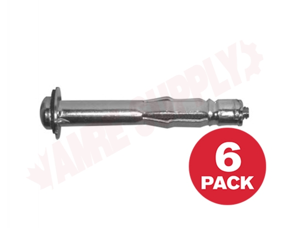 Photo 1 of HWA316LMK : Reliable Fasteners Hollow Wall Anchor, 3/16, 6/Pack
