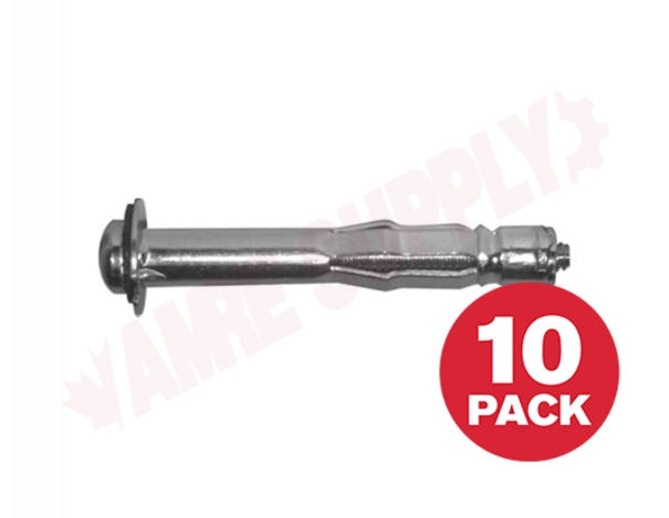 Photo 1 of HWA18SMR10 : Reliable Fasteners Hollow Wall Anchor, 1/8, 10/Pack