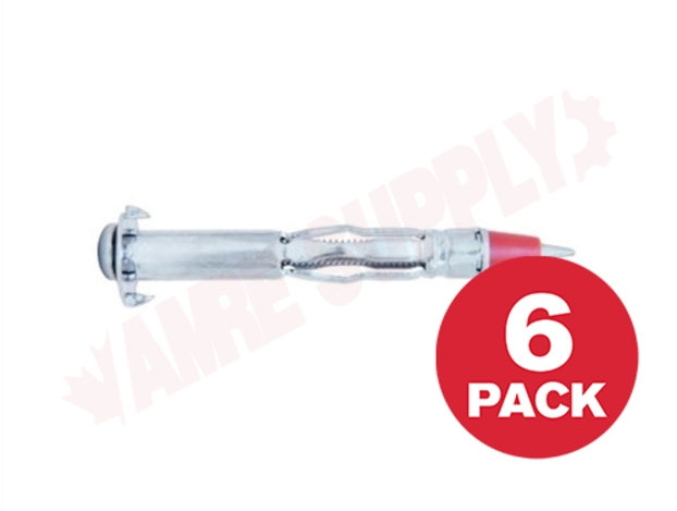 Photo 1 of HWDA18LDMK : Reliable Fasteners Hollow Wall Anchor, 1/8, 6/Pack