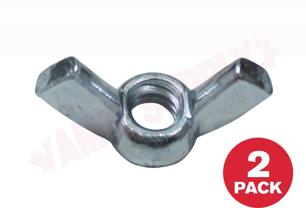 Photo 1 of CWNZ3816MR : Reliable Fasteners Wing Nut, 3/8 x Machine/16, 2/Pack