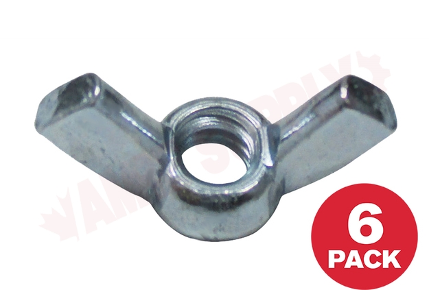 Photo 1 of CWNZ1024MR : Reliable Fasteners Wing Nut, #10 x Machine/24, 6/Pack