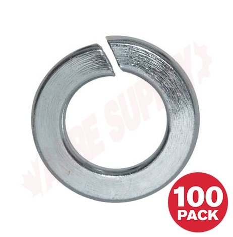 Photo 1 of SLWZ12VP : Reliable Fasteners Spring Lock Washer, Zinc, 1/2, 100/Pack