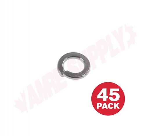 Photo 1 of SLWZ10MR : Reliable Fasteners Spring Lock Washer, Zinc, #10, 45/Pack