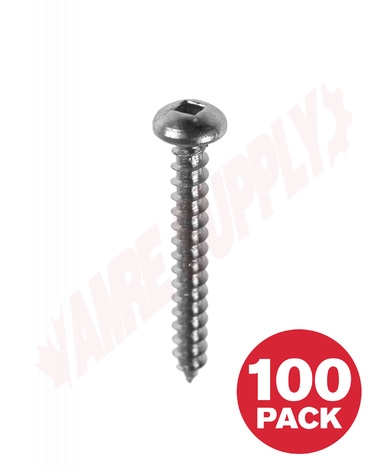 Photo 1 of PKAZ10112VP : Reliable Fasteners Metal Screw, Pan Head, #10 x 1-1/2, 100/Pack