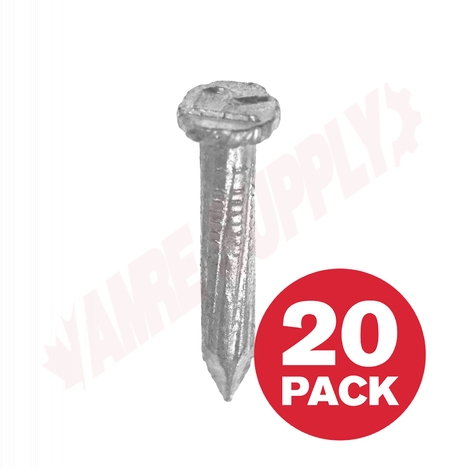 Photo 1 of CNG112MR : Reliable Fasteners Concrete Nail, 1-1/2, 20/Pack