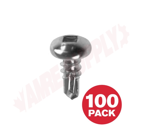 Photo 1 of PKTZ1012VP : Reliable Fasteners Metal Screw, Pan Head, #10 x 1/2, 100/Pack