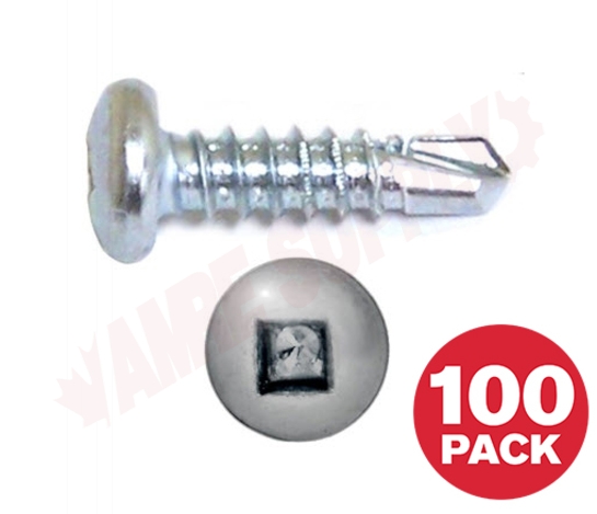 Photo 1 of PKTZ1058VP : Reliable Fasteners Metal Screw, Pan Head, #10 x 5/8, 100/Pack