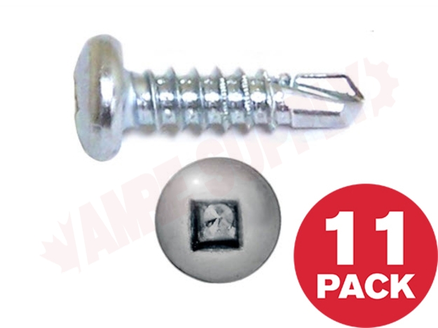 Photo 1 of PKTZ812MR : Reliable Fasteners Metal Screw, Pan Head, #8 x 1/2, 11/Pack