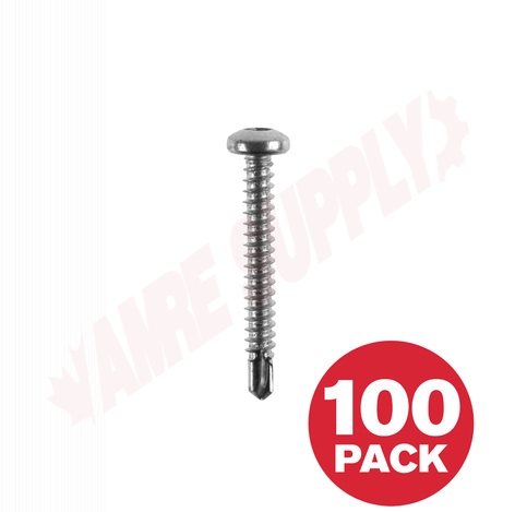 Photo 1 of PKTZ10112VP : Reliable Fasteners Metal Screw, Pan Head, #10 x 1-1/2, 100/Pack