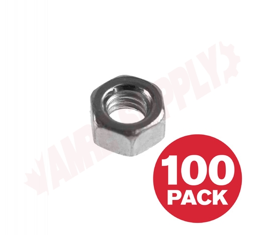 Photo 1 of FHNCZ516VP : Reliable Fasteners Hex Nut, Grade 2, 5/16 x Machine/18, 100/Pack