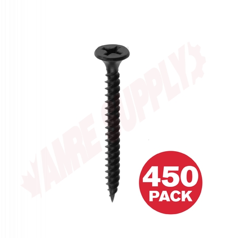 Photo 1 of DS6158J : Reliable Fasteners, RzR Drywall Screw, Flat (Bugle) Head, #6 - 15 TPI x 1-5/8, 450/Pack