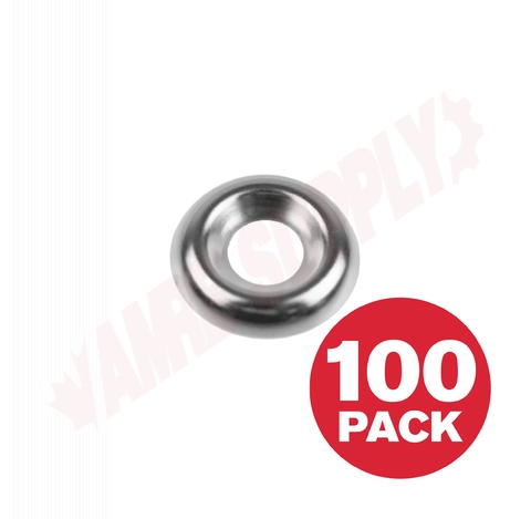 Photo 1 of FCN8VP : Reliable Fasteners Finishing Cup Washer, #8, 100/Pack
