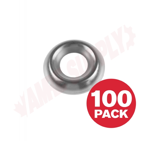 Photo 1 of FCN10VP : Reliable Fasteners Finishing Cup Washer, #10, 100/Pack