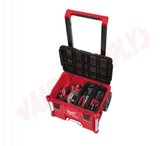 Photo 3 of 48-22-8426 : Milwaukee PACKOUT Rolling Tool Box, 22 x 18-1/2 x 25-1/2