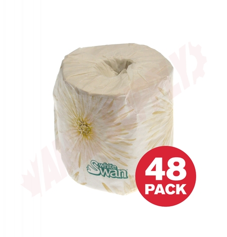 Photo 1 of 05144 : White Swan Conventional Toilet Tissue, 2 Ply, 429 Sheets, 48 Rolls/Case