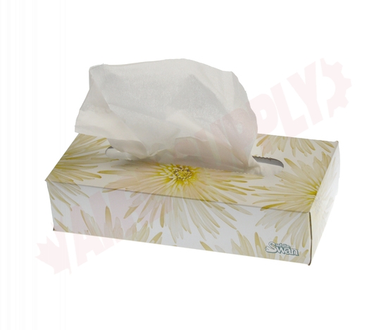 Photo 3 of 08301 : White Swan Classic Facial Tissue, 2 Ply, 100 Sheets/Box, 30 Boxes/Case