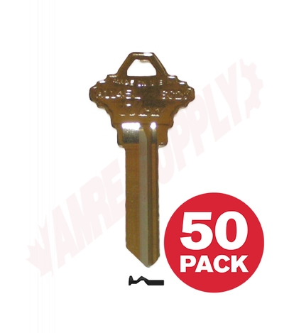 Photo 1 of A1145L : Schlage 6 Pin Key Blank, SC20, 50/Pack