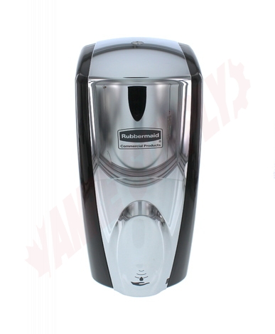 Photo 1 of 750411 : Rubbermaid AutoFoam Touch Free Dispenser, Black & Chrome
