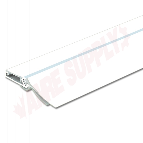Photo 1 of CF20535 : Climaloc Door Sweep, Aluminum with Polymer Screw Cover & Double Insert, White
