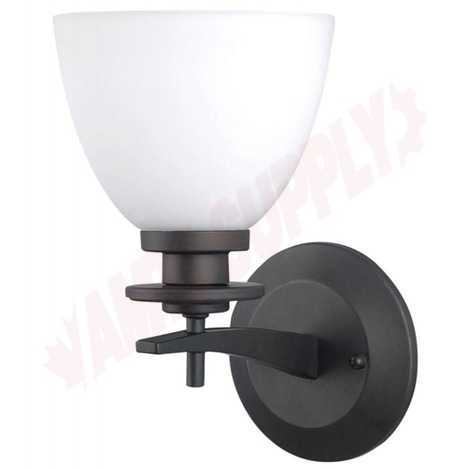 Photo 1 of IWF256A01ORB : Canarm New Yorker, 1 Light Wall Fixture, Oil Rubbed Bronze, 1x60W