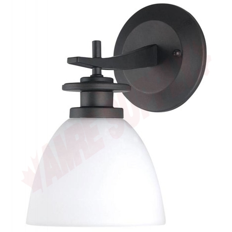 Photo 2 of IWF256A01ORB : Canarm New Yorker, 1 Light Wall Fixture, Oil Rubbed Bronze, 1x60W