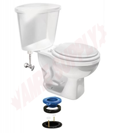 Photo 3 of 7530C : FluidmasterBetter than Wax Toilet Seal, Wax-Free, Gasket with Bolts