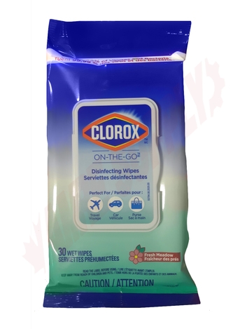 Photo 1 of 252465A : Clorox On The Go Disinfecting Wipes, Fresh Scent, 30/Pack